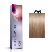 Wella Professionals, Illumina Color, Permanent hårfärg, 9/60 Ljusblond Naturlig Violett, 60 ml