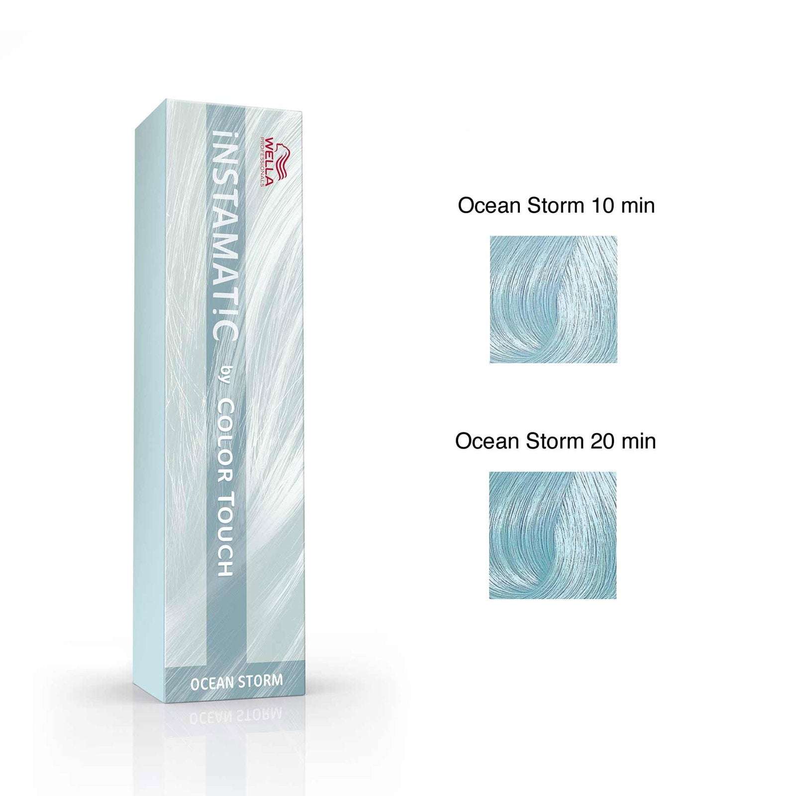 Wella Professionals, Instamatic By Color Touch, Ammoniakfri, Semi-permanent hårfärg, Ocean Storm, 60 ml