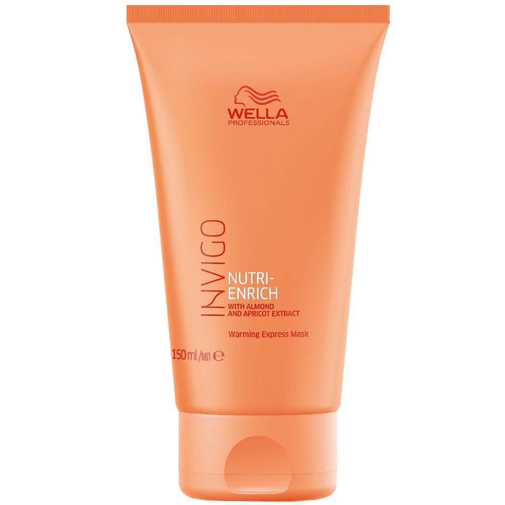 Wella Professionals, Invigo Nutri-Enrich, Mandel- och aprikosextrakt, Hårbehandlingskrämmask, För glans och mjukhet, 150 ml