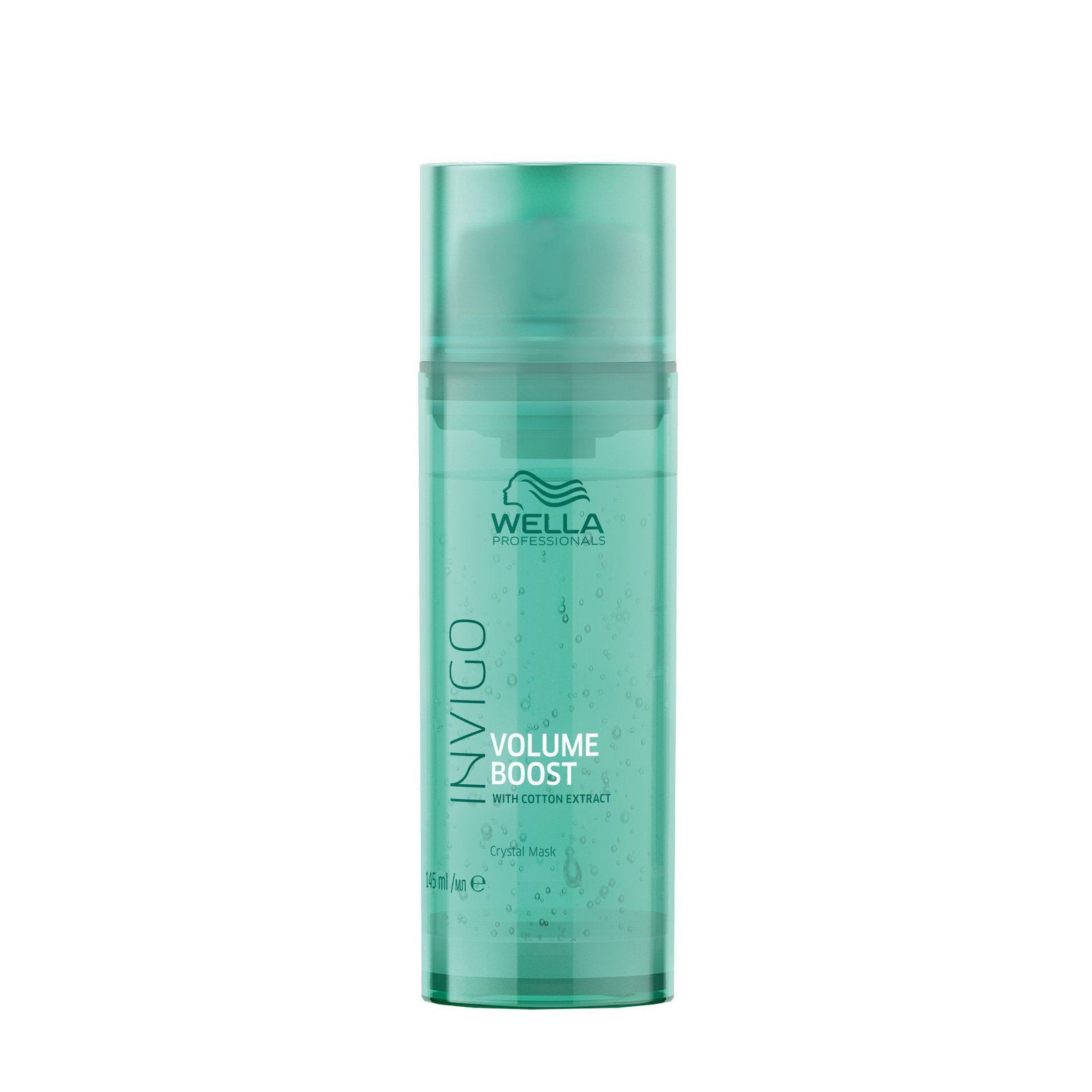 Wella Professionals, Invigo Volume Boost Crystal, Bomullsextrakt, Hårbehandlingskräm mask, För volym, Efter schampo, 145 ml