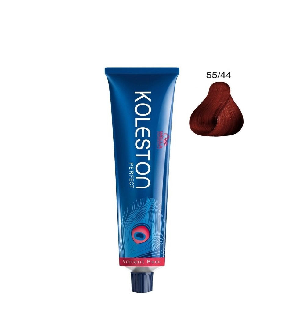 Wella Professionals, Koleston Perfect Me+, Permanent hårfärg, 55/44 Intense Light Brown Red Red, 60 ml