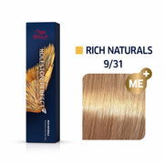 Wella Professionals, Koleston Perfect Me+, Permanent hårfärg, 9/31 Mycket Ljusblond Guld Ask, 60 ml