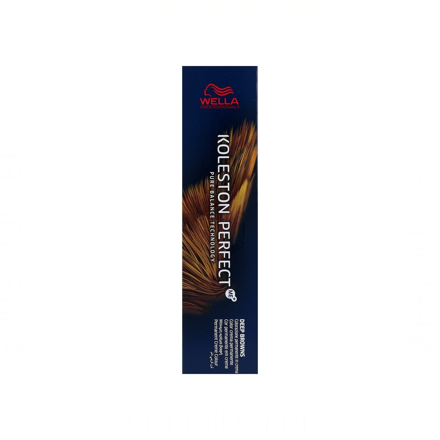 Wella Professionals, Koleston Perfect Me+, Permanent hårfärg, 8/73 Ljusblond guldbrun, 60 ml