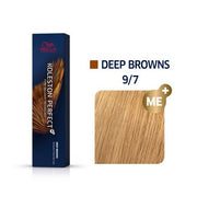 Wella Professionals, Koleston Perfect Me+, Permanent hårfärg, 9/7 Bright Blond Chestnut, 60 ml