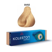 Wella Professionals, Koleston Perfect, Permanent hårfärg, 10/03 Ljus Naturgyllene Blond, 60 ml