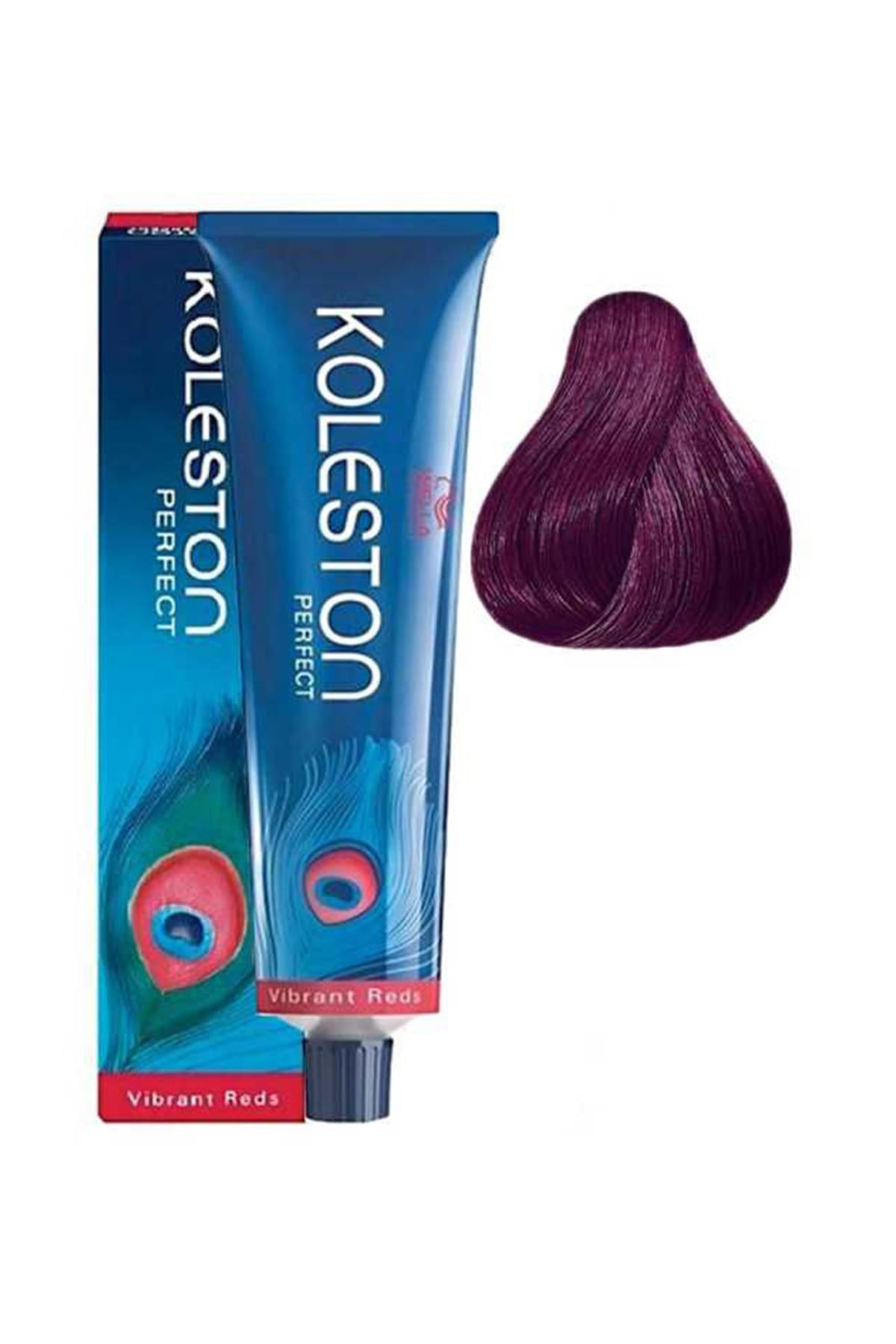 Wella Professionals, Koleston Perfect, Permanent hårfärg, 44/66 Mellanbrun Intensiv Violett Intensiv, 60 ml