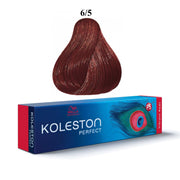 Wella Professionals, Koleston Perfect, Permanent hårfärg, 6/5 Dark Blonde Mahogany, 60 ml