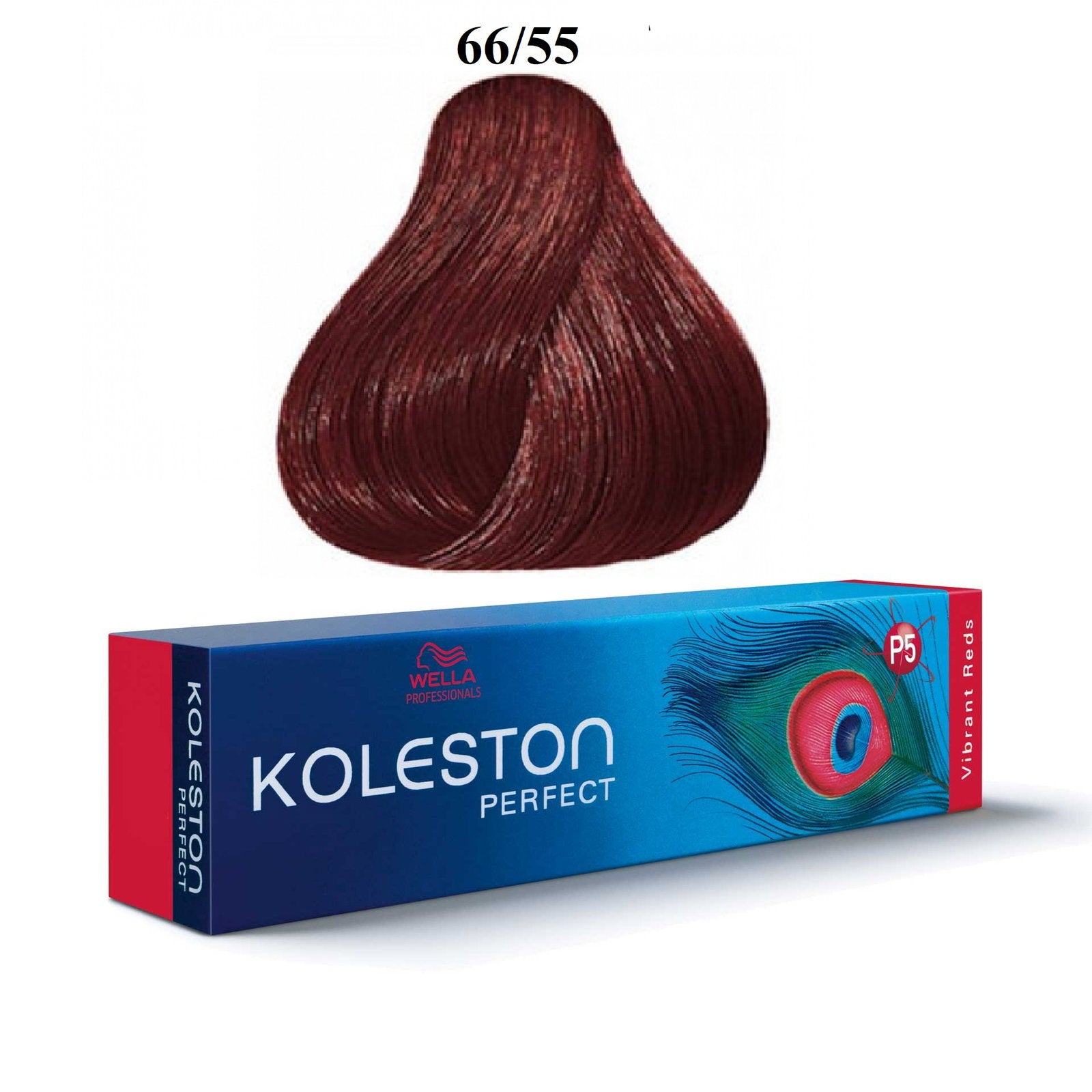 Wella Professionals, Koleston Perfect, Permanent hårfärg, 66/55 Intense Dark Blonde Mahon, 60 ml