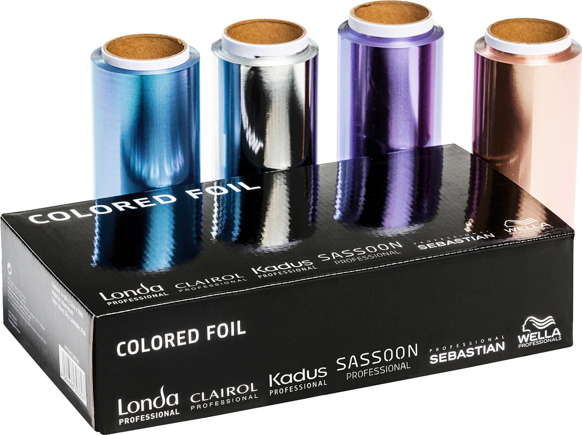 Set, Wella Professionals, Wella Professionals, Frisöraluminiumfolie, Flerfärgad, 4 st