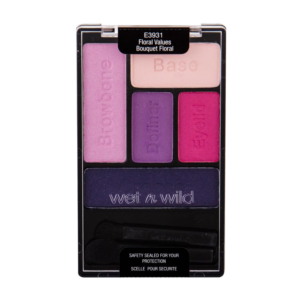 Wet n Wild, Color Icon, Ögonskuggspalett, E3931, Blomvärden, 5 nyanser, 6 g