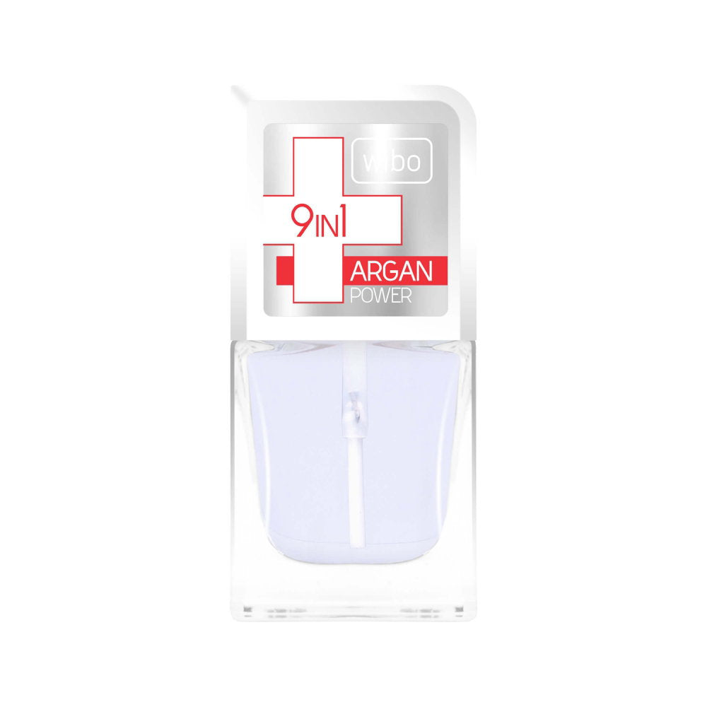 Wibo, 9 în 1 Argan Power, Nagelförstärkande lack, 8.5 ml