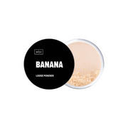 Wibo, Banana, Löst fixeringspuder, Genomskinlig, 5 g