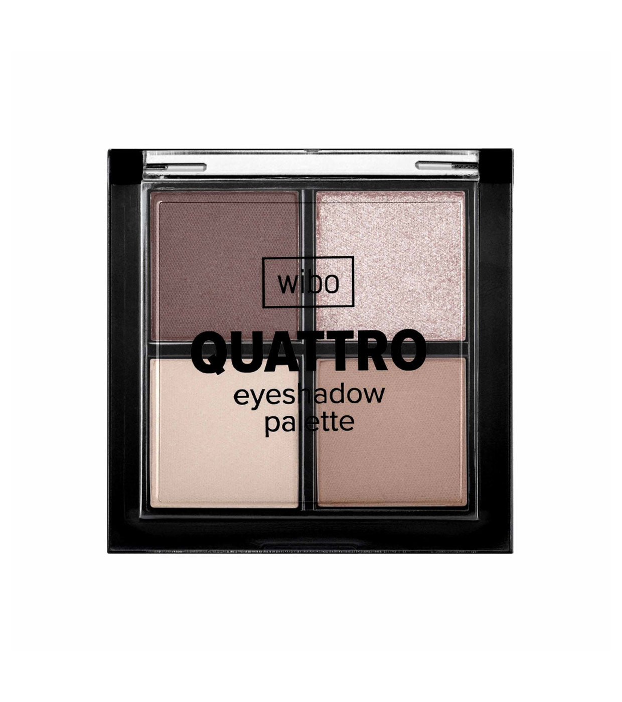 Wibo, Quattro, Ögonskuggspalett, 02, 4 nyanser, 6 g