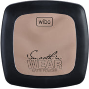 Wibo, Smooth'n Wear, Mattgörande, Kompaktpuder, 02, 7 g