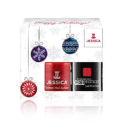 Winter Set Jessica: Professional GELeration, Semi-Permanent Nail Polish, Hearts on Fire, 15 ml + Custom Colors, Nail Polish, Hearts on Fire, 14.8 ml