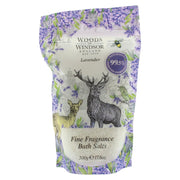 Woods Of Windsor, Lavender, Naturlig, förnyad, Lavendel, Bad salt, 500 g