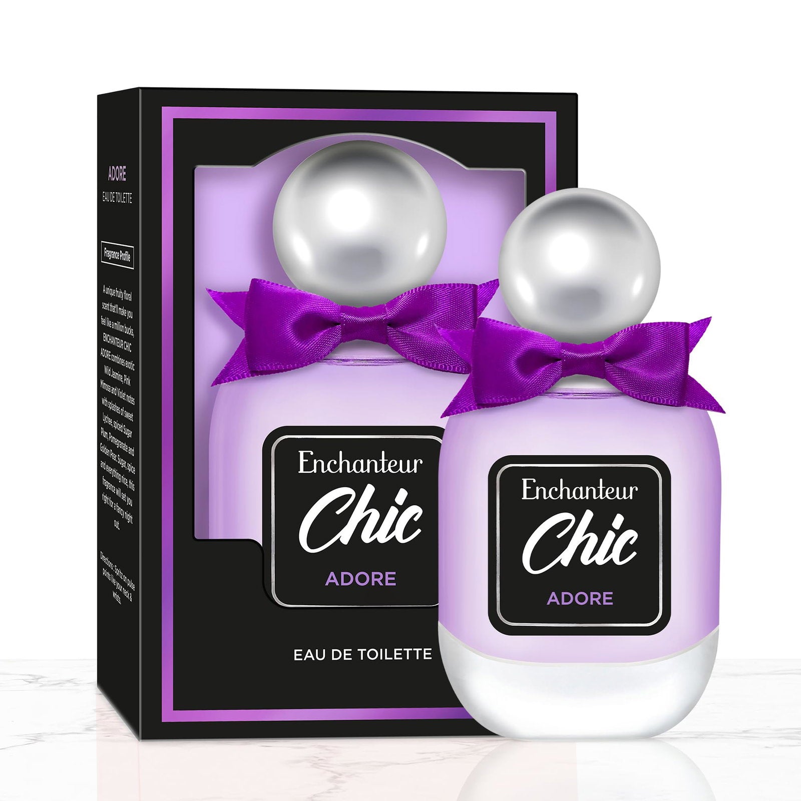Yardley, Enchanteur Chic Adore, Eau de Toilette, För kvinnor, 50 ml