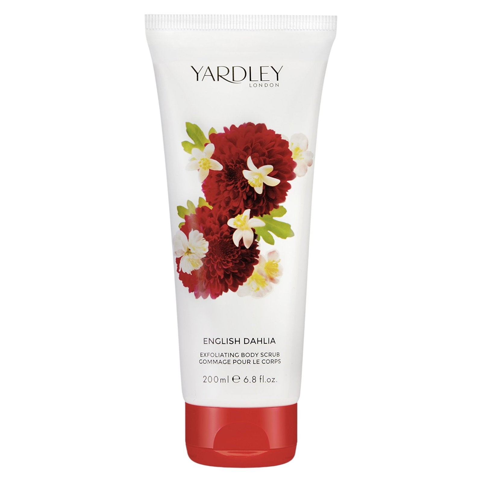 Yardley, English Dahlia, Exfoliering, Kroppsskrubb, 200 ml