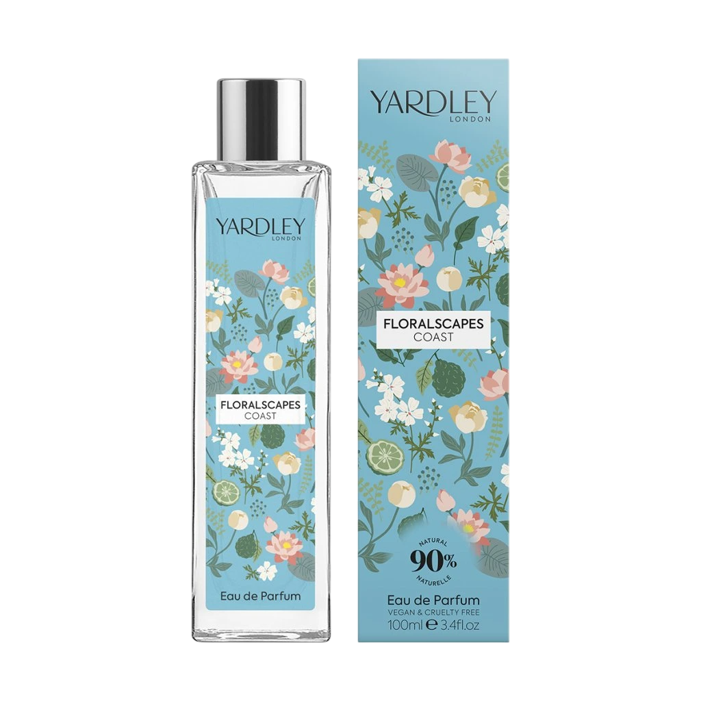 Yardley, Floralscapes Coast, Parfymvatten, För kvinnor, 100 ml