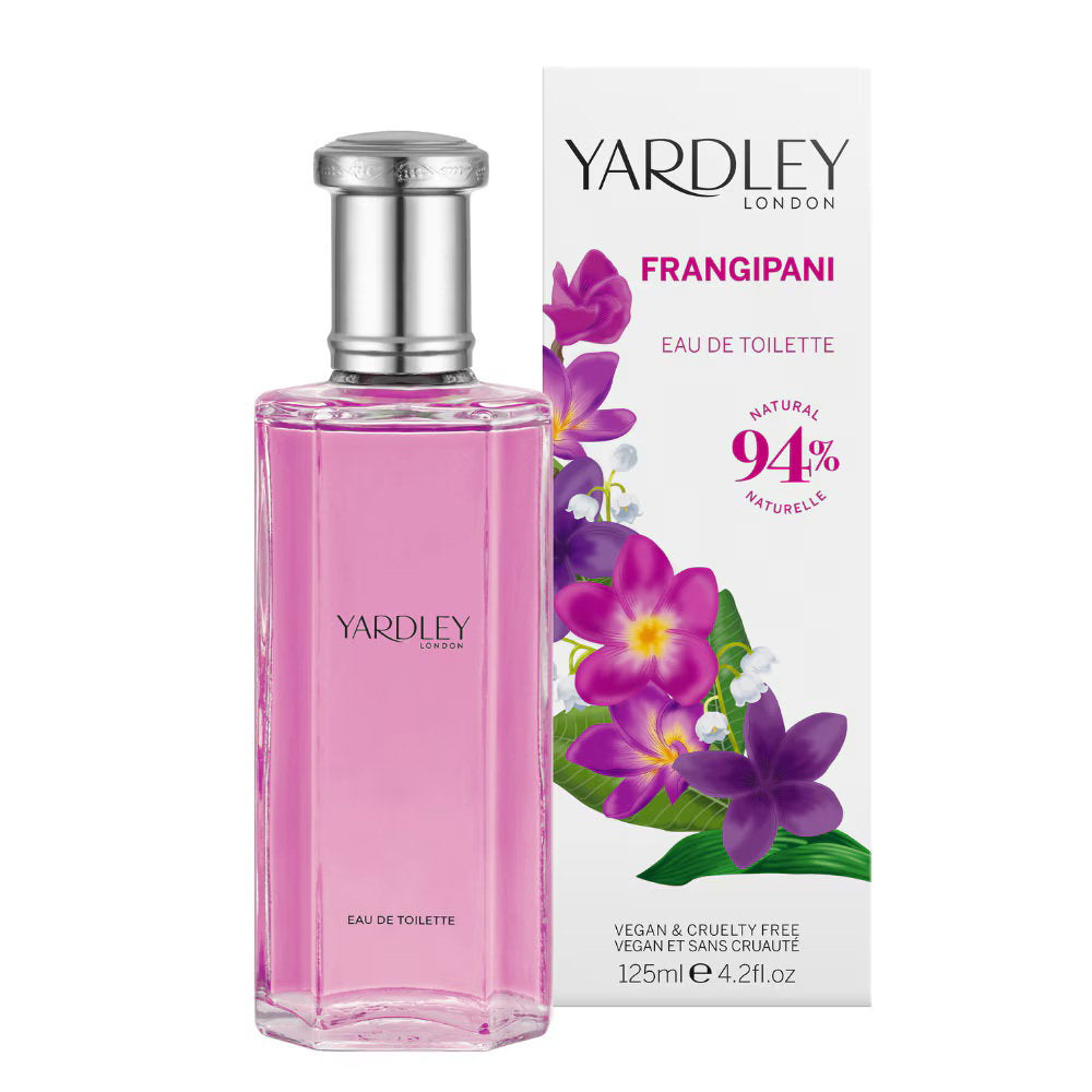 Yardley, Frangipani, Eau de Toilette, För kvinnor, 125 ml