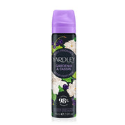 Yardley, Gardenia & Cassis, Kroppsspray, 75 ml