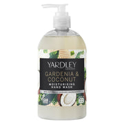 Yardley, Gardenia & Coconut Milk, Botanisk, Rengör, Handgel, 500 ml