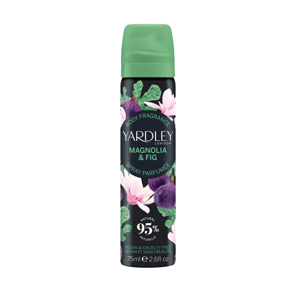 Yardley, Magnolia & Fig, Doftspray, För kvinnor, 75 ml
