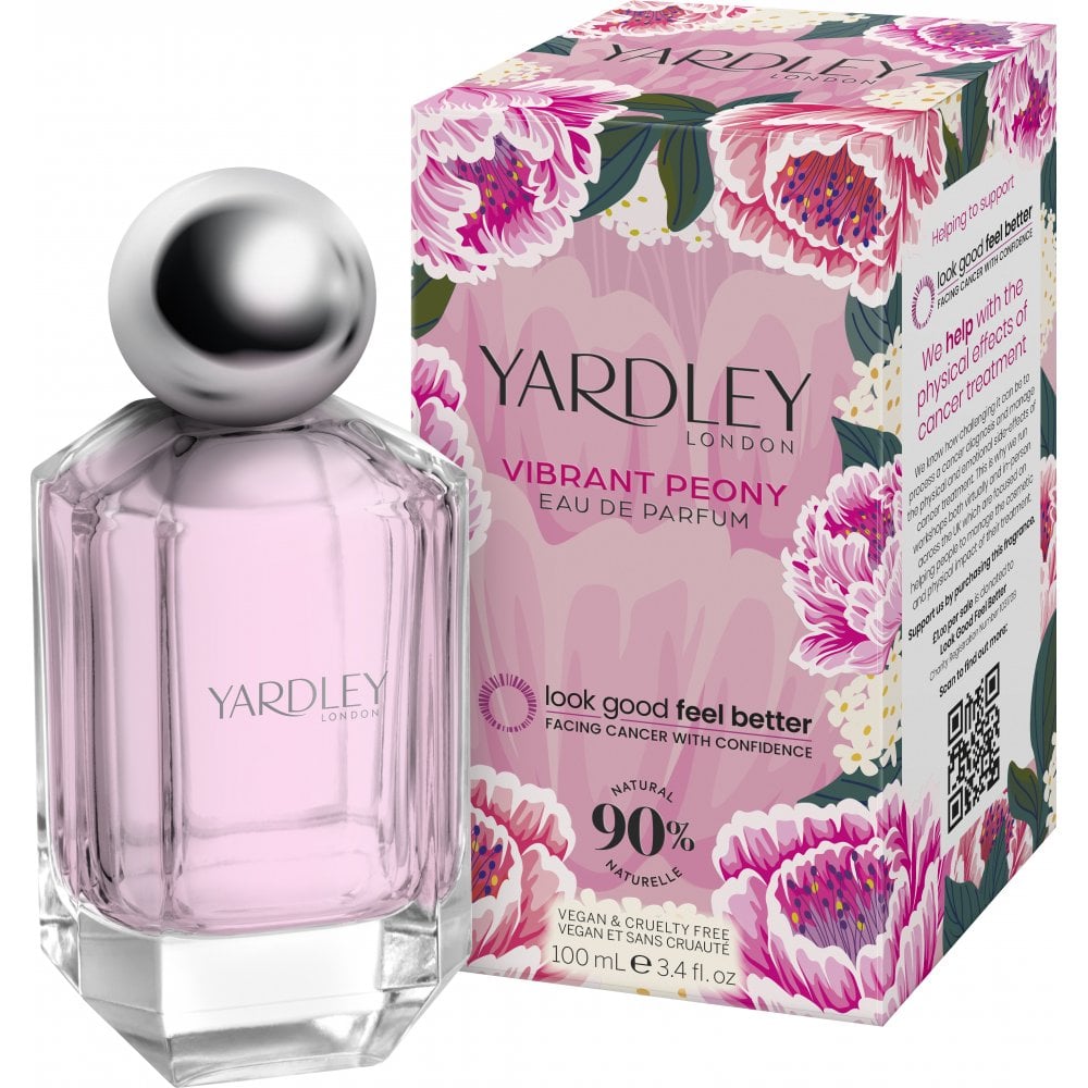 Yardley, Vibrant Peony, Parfymvatten, För kvinnor, 100 ml