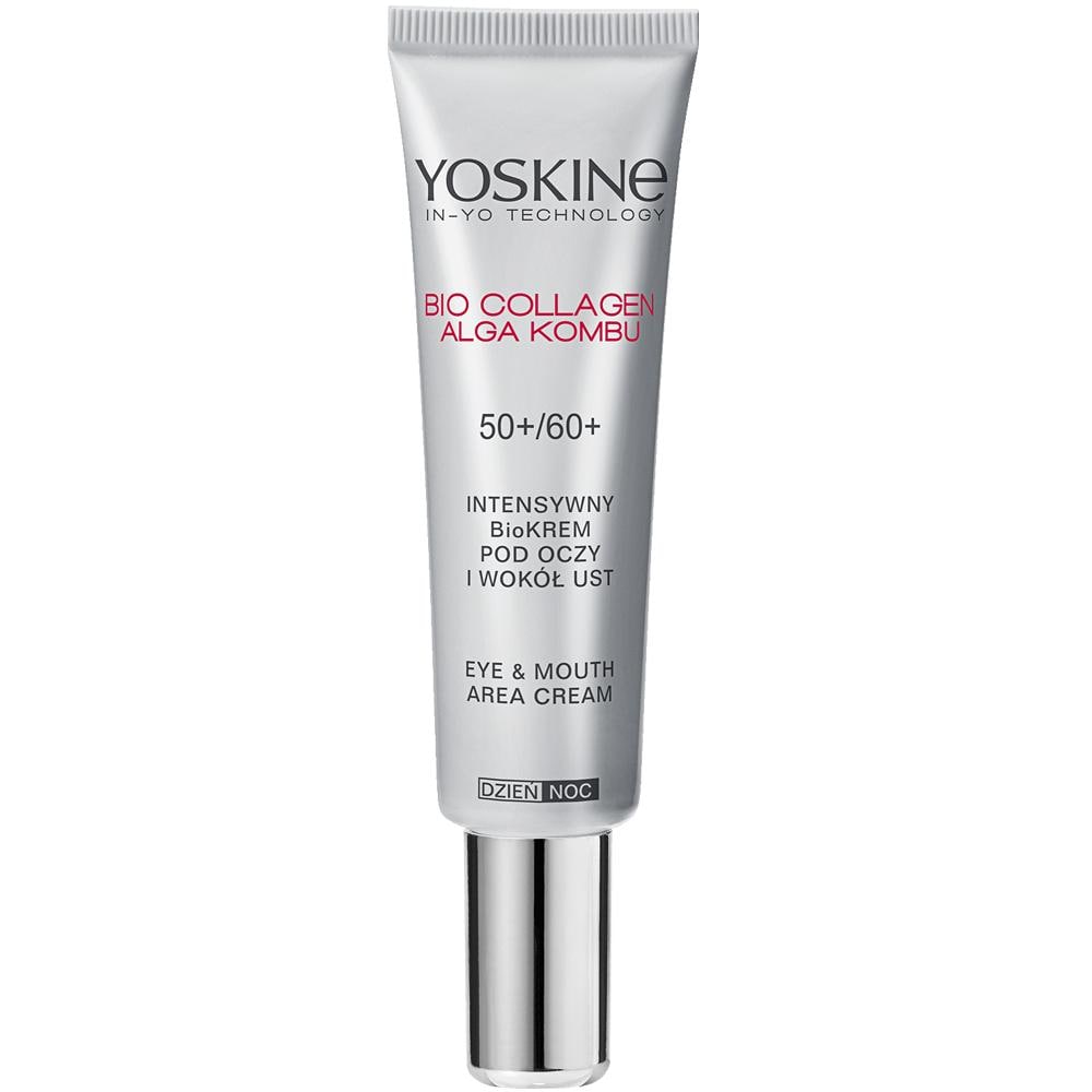 Yoskine, Bio Collagen Alga Kombu, Anti-rynkor, Ögonkräm, 15 ml