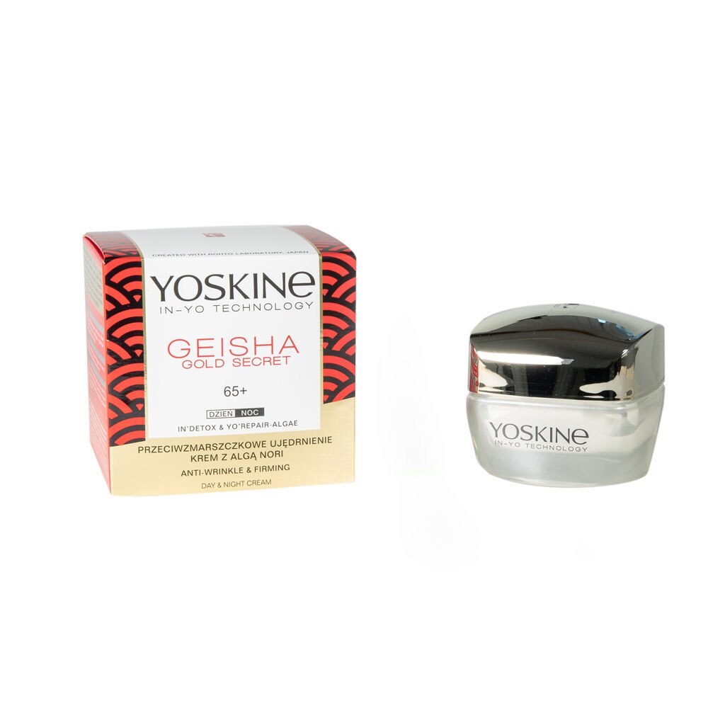 Yoskine, Gold Secret, Anti-rynkor & uppstramande, Dag & Natt, Grädde, Ansikte, 50 ml