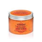 Yoskine, Happiness Rituals, Satsuma, Skalning, Kroppsskrubb, 300 ml