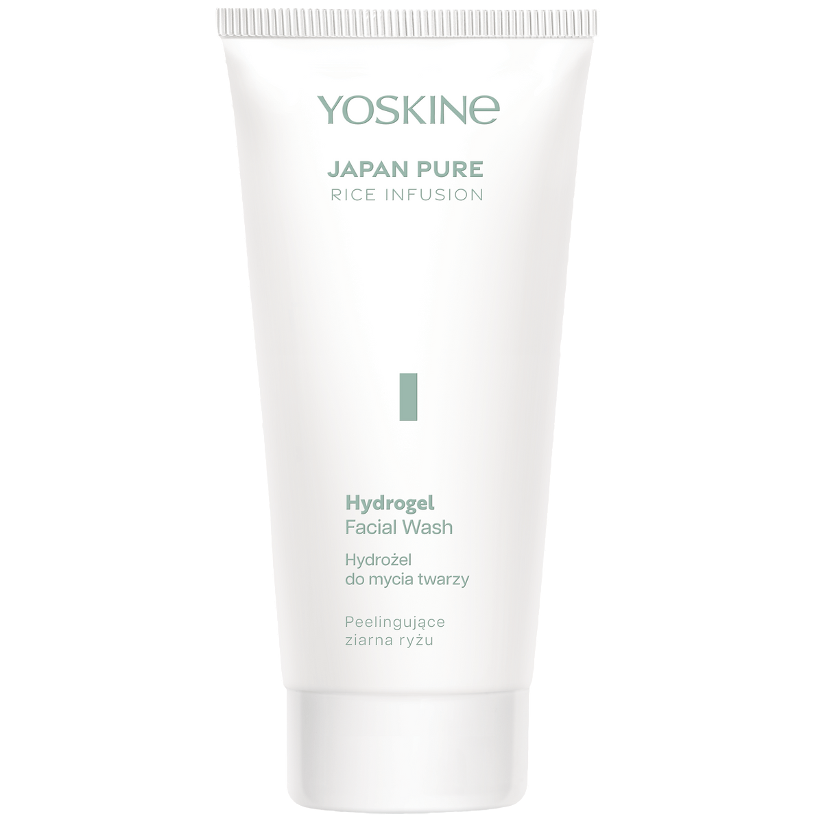 Yoskine, Japan Pure, Risinfusion, Exfoliering, Rengöringsgel, Ansikte, 150 ml