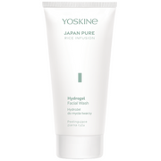 Yoskine, Japan Pure, Risinfusion, Exfoliering, Rengöringsgel, Ansikte, 150 ml