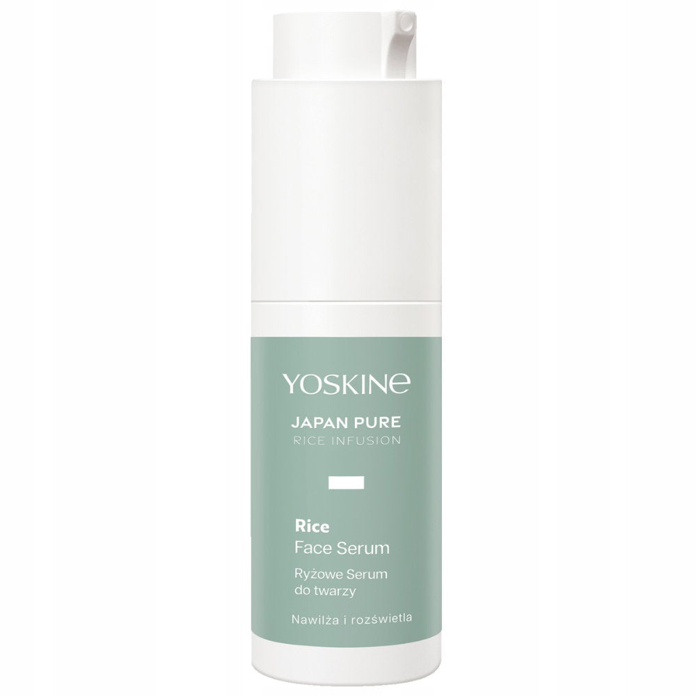 Yoskine, Japan Pure, Risinfusion, Intensiv återfuktning, Serum, Ansikte, 30 ml