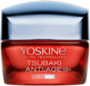 Yoskine, Tsubaki 55+, Anti-aging, Dag & Natt, Grädde, Ansikte, 50 ml