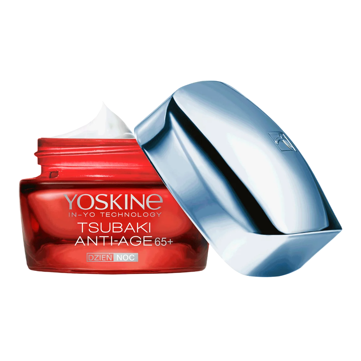 Yoskine, Tsubaki 65+, Anti-aging, Dag & Natt, Grädde, Ansikte, 50 ml