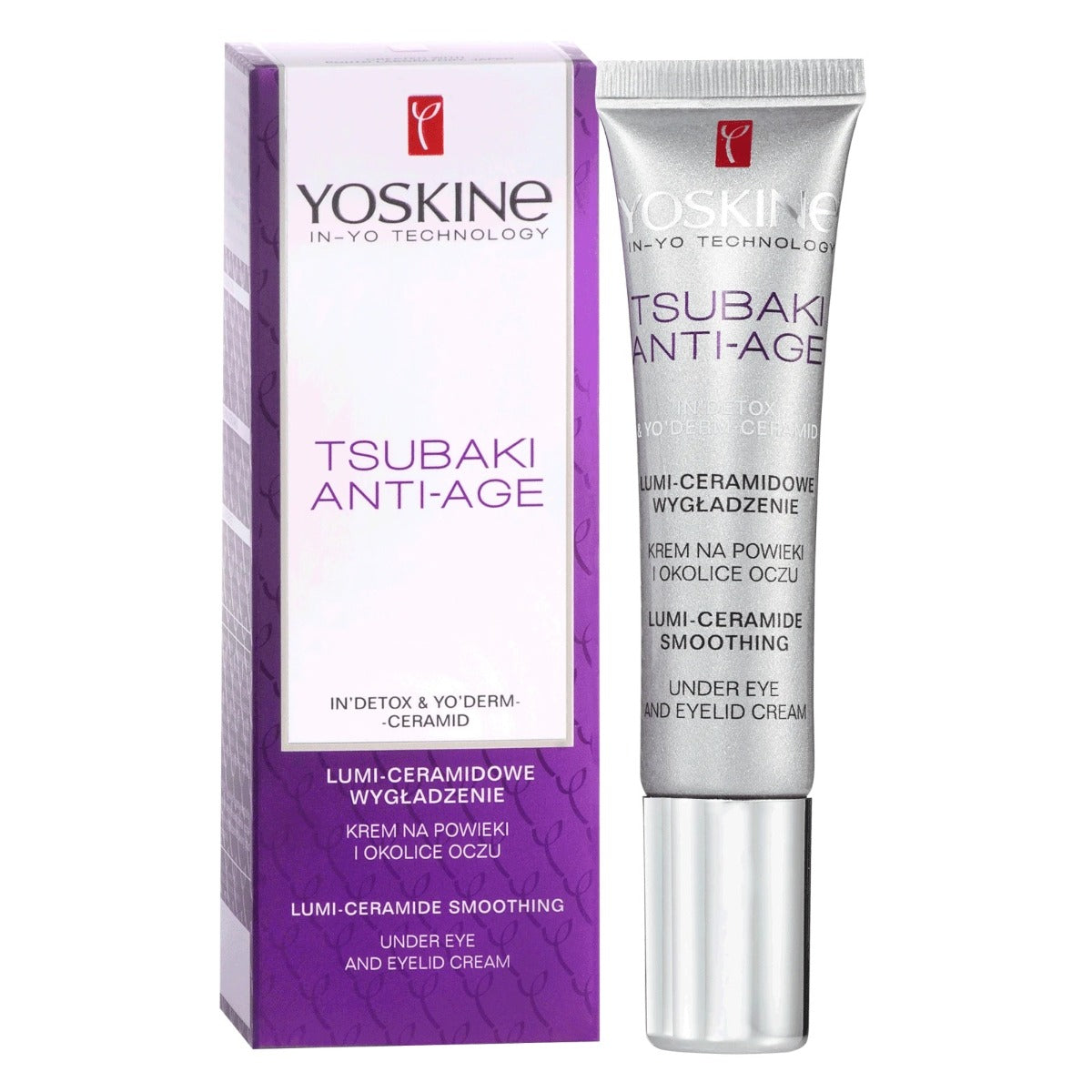 Yoskine, Tsubaki, Anti-aging, Ögonkräm, 15 ml