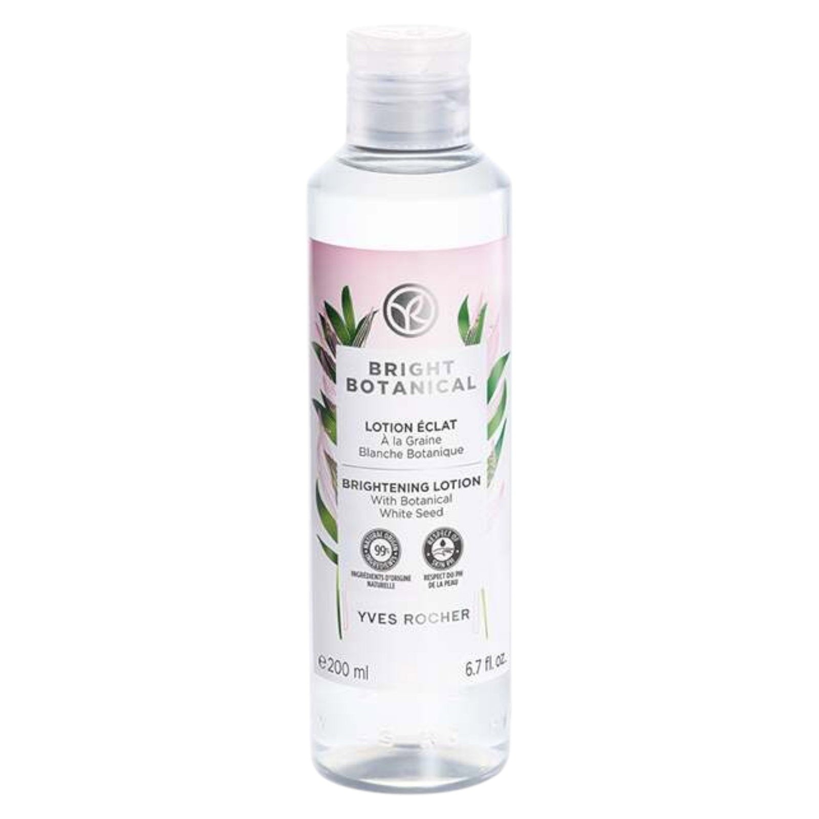 Yves Rocher, Bright Botanical, Upplysning, Lotion, För ansiktet, 200 ml