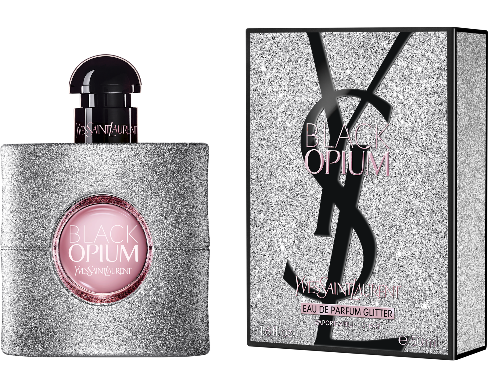 Yves Saint Laurent, Black Opium Glitter, Parfymvatten, För kvinnor, 50 ml