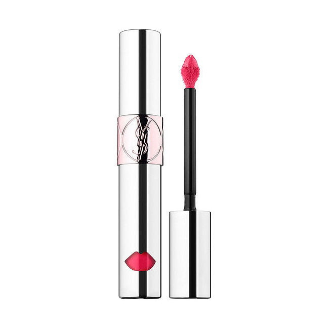 Yves Saint Laurent, Volupté Liquid Colour Balm, Long-Lasting Care, Lip Balm, 8, Excite Me Pink, 6 ml