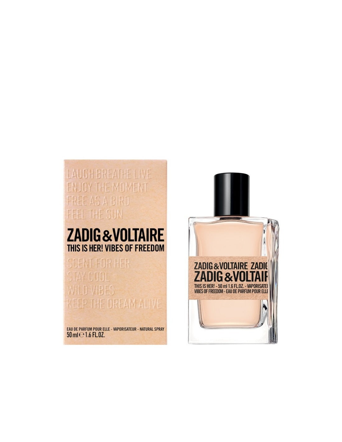Zadig & Voltaire, This Is Her! Vibes Of Freedom, Parfymvatten, För kvinnor, 50 ml