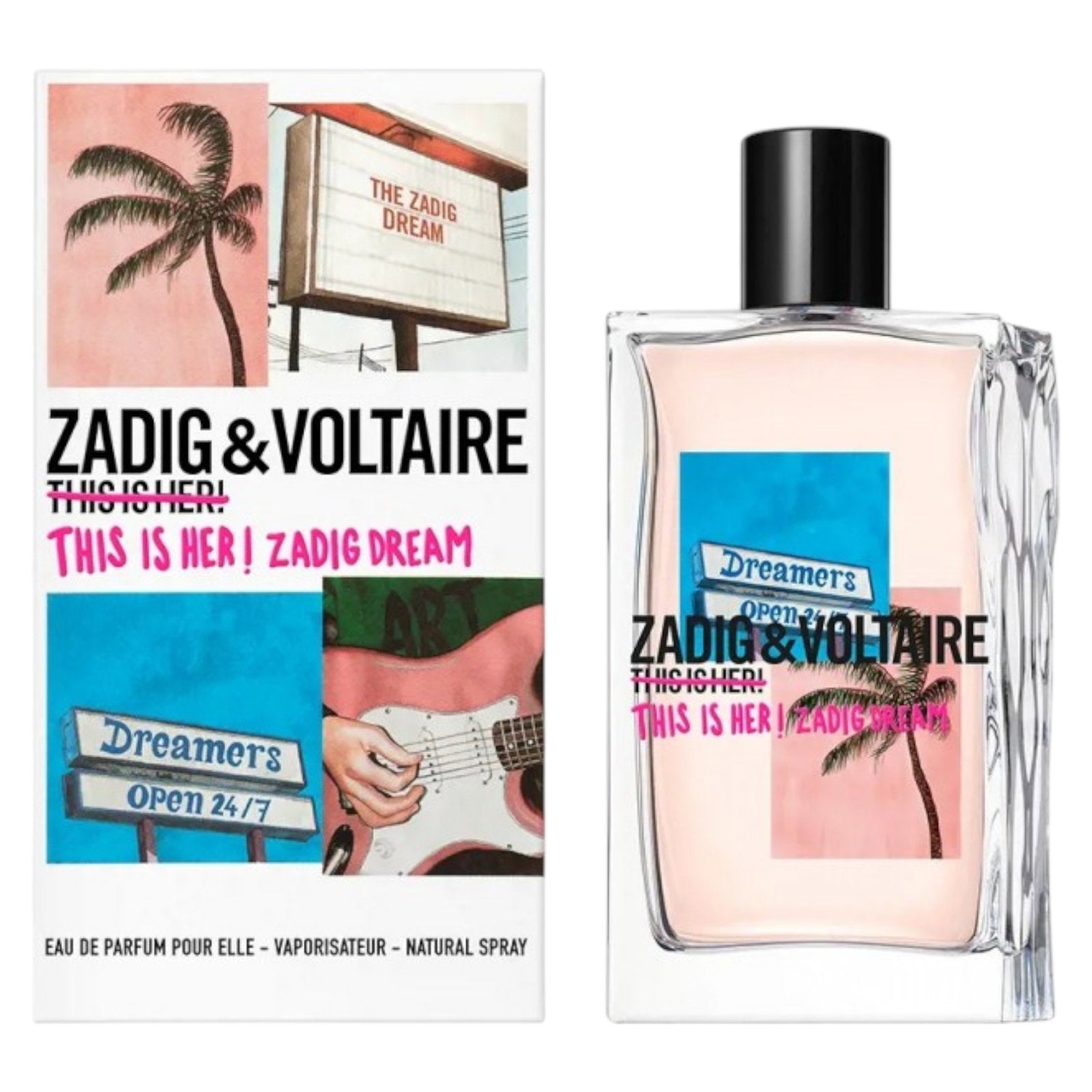 Zadig & Voltaire, This Is Her! Zadig Dream, Parfymvatten, För kvinnor, 50 ml