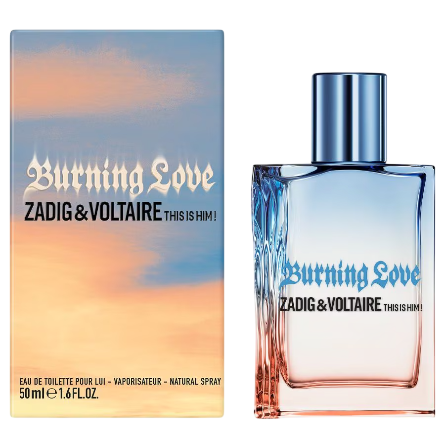 Zadig & Voltaire, This Is Him! Burning Love, Eau de Toilette, För män, 50 ml