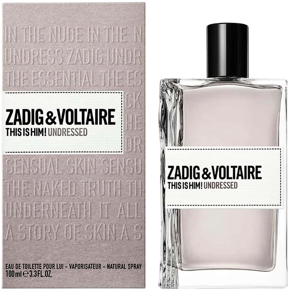 Zadig & Voltaire, This is Him! Undressed, Eau de Toilette, För män, 100 ml