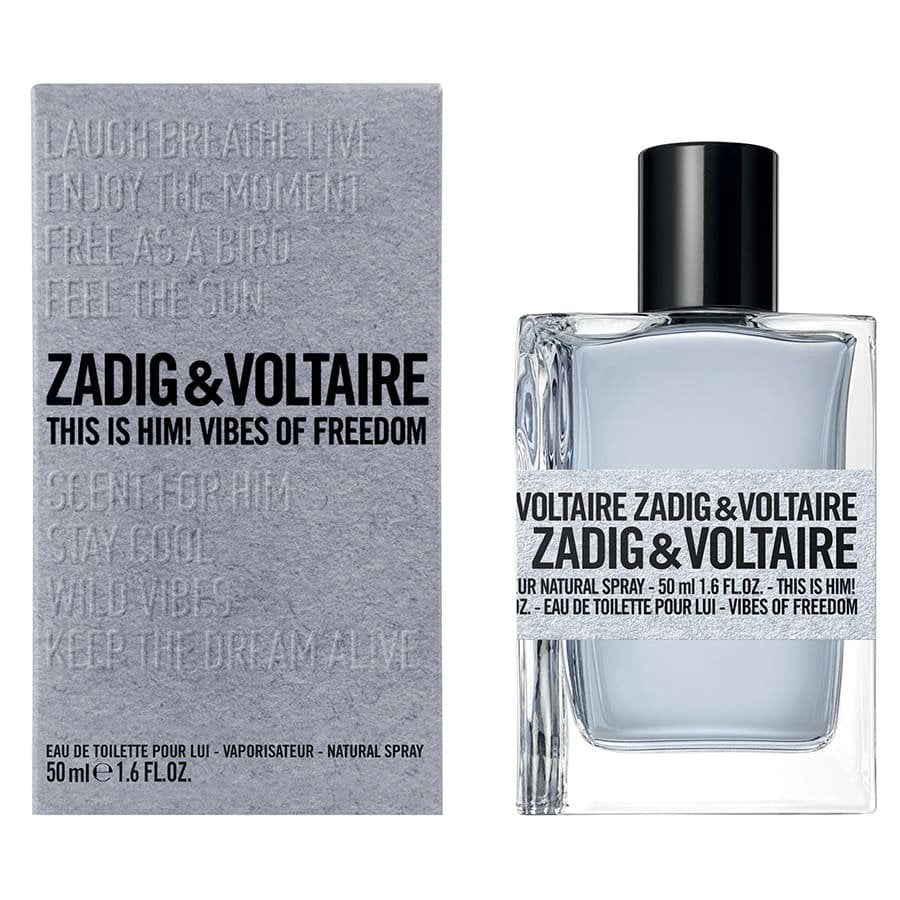 Zadig & Voltaire, This Is Him! Vibes Of Freedom, Eau de Toilette, För män, 50 ml