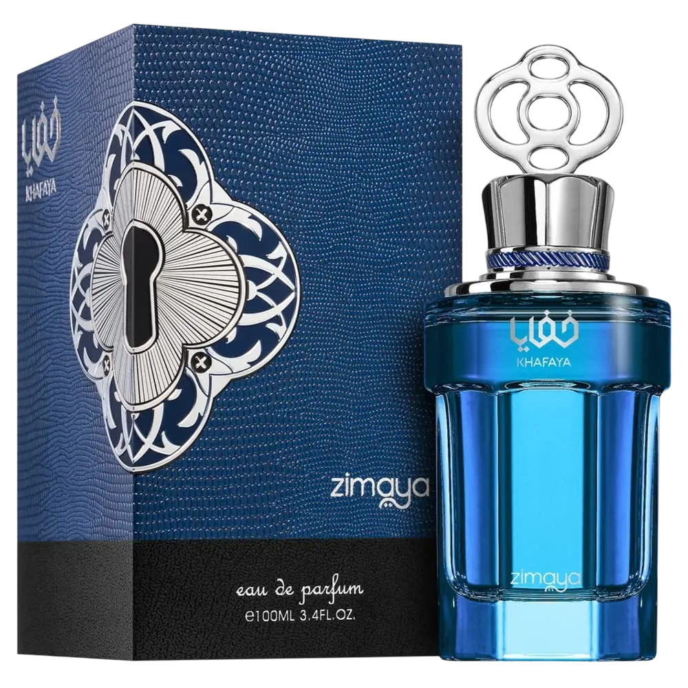 Zimaya, Khafaya Blue, Parfymvatten, För män, 100 ml