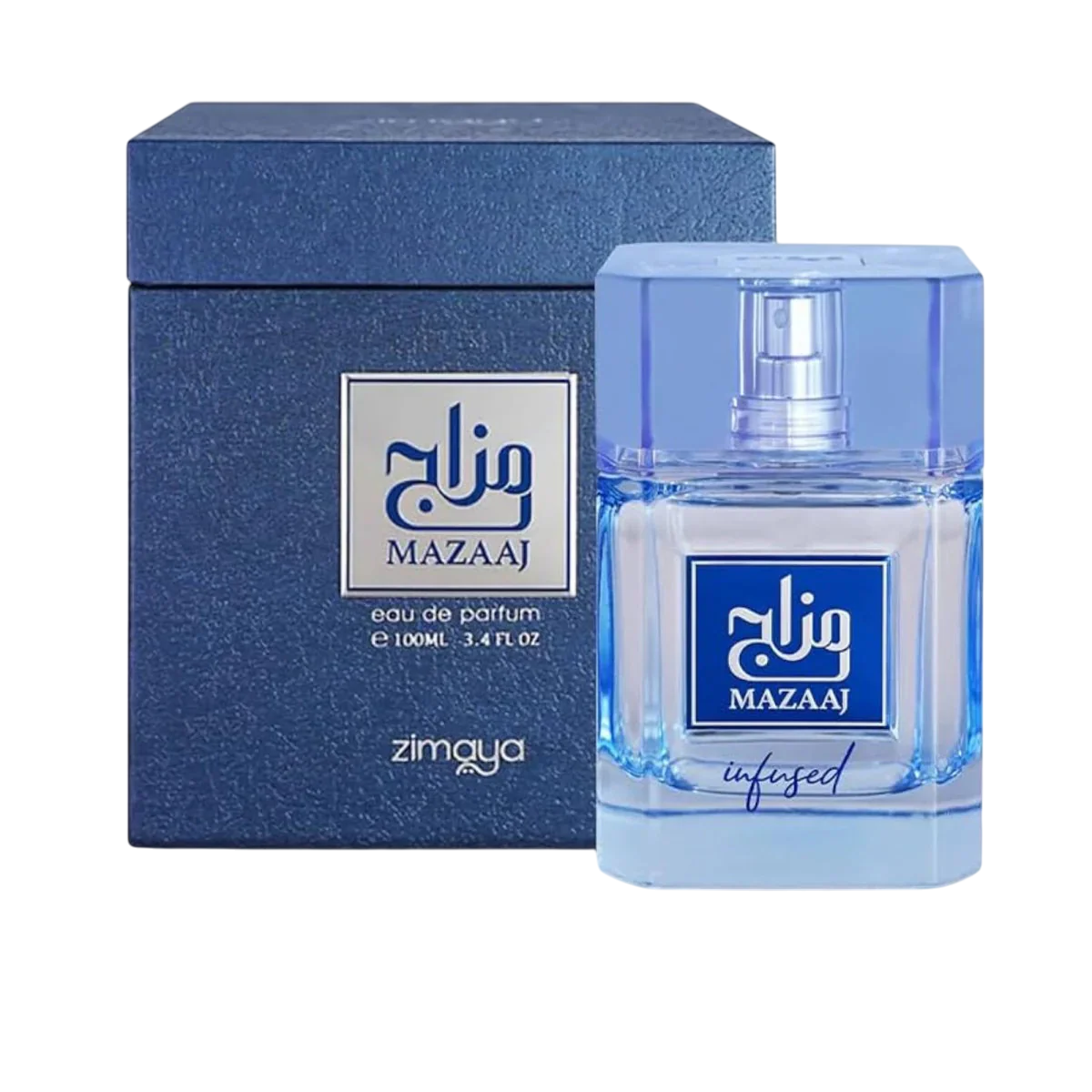 Zimaya, Mazaaj Infused, Parfymvatten, För män, 100 ml